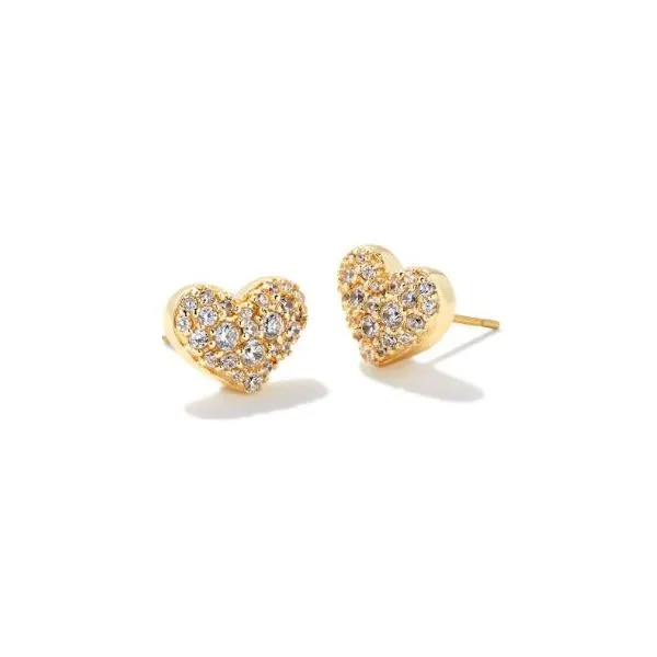 Kendra Scott Ari Heart Earrings Harris Jeweler Troy, OH