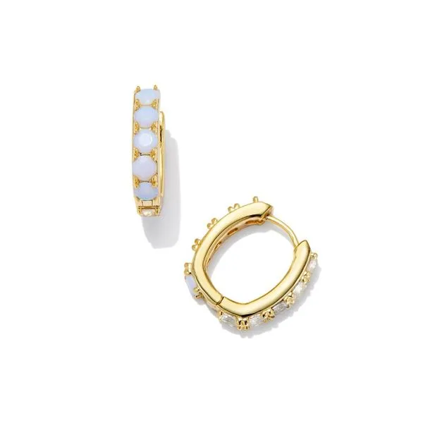 Kendra Scott Chandler Huggie Hoop Earrings Harris Jeweler Troy, OH