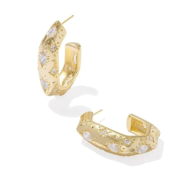 Kendra Scott Holland Hoop Earrings Harris Jeweler Troy, OH