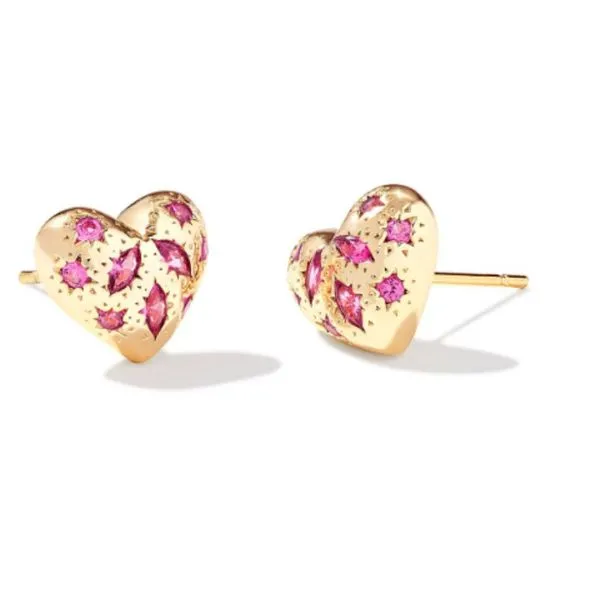 Kendra Scott Holland Heart Earrings Harris Jeweler Troy, OH