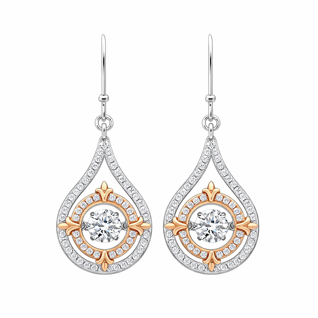 GEMSON Sterling Silver Silver Earrings Harris Jeweler Troy, OH