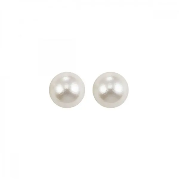 6MM Freshwater Pearl Stud Earrings Harris Jeweler Troy, OH
