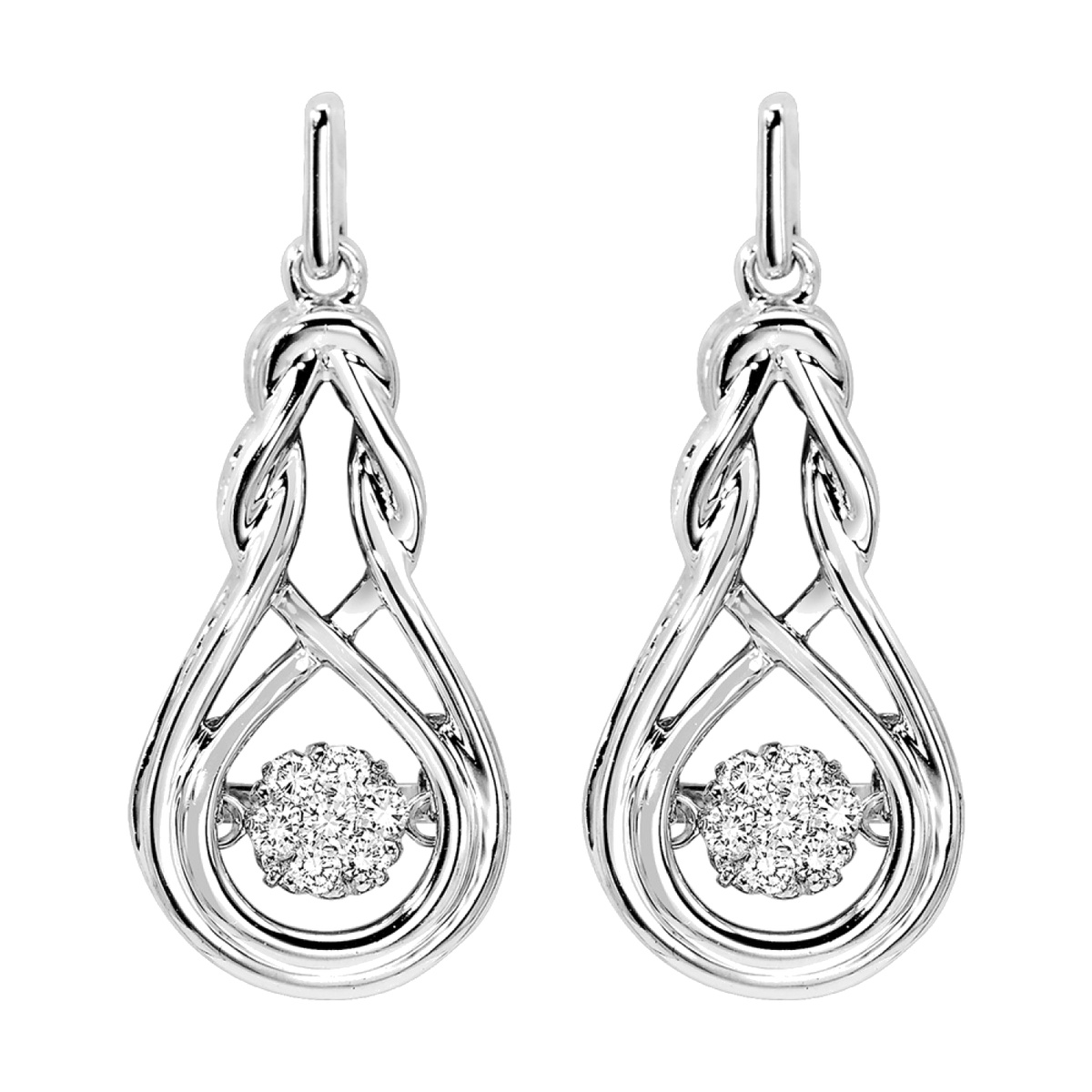 GEMSON Sterling Silver Silver Earrings Harris Jeweler Troy, OH