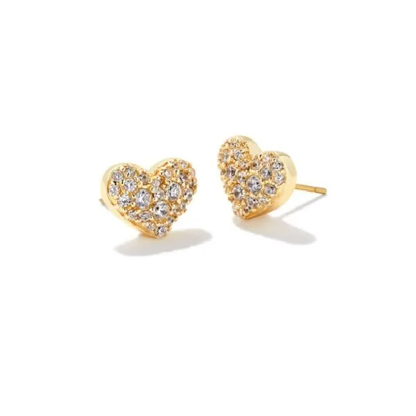 Kendra Scott Ari Heart Earrings Harris Jeweler Troy, OH