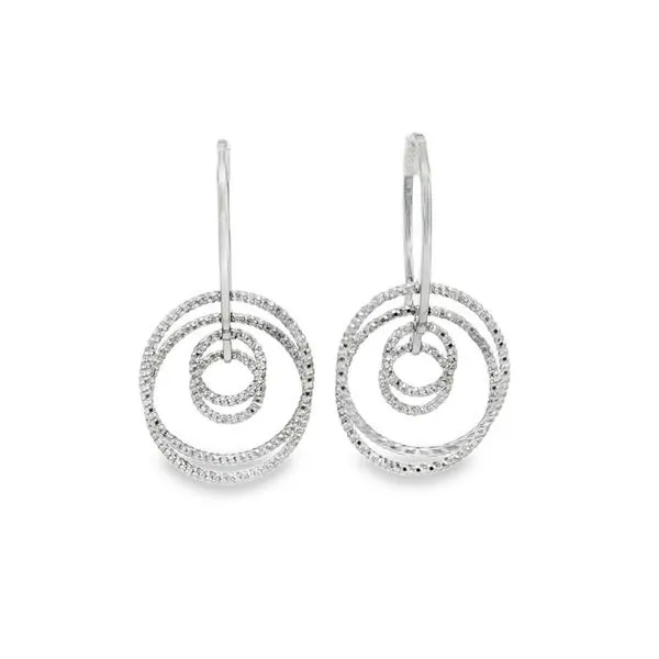 Brilliant Sparkle Dangle Earrings Harris Jeweler Troy, OH