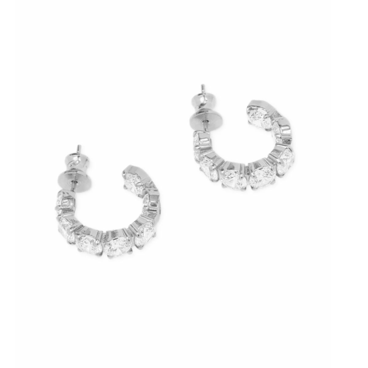 Melinda Maria Oh She Fancy .75" Hoop Earrings Image 2 Harris Jeweler Troy, OH