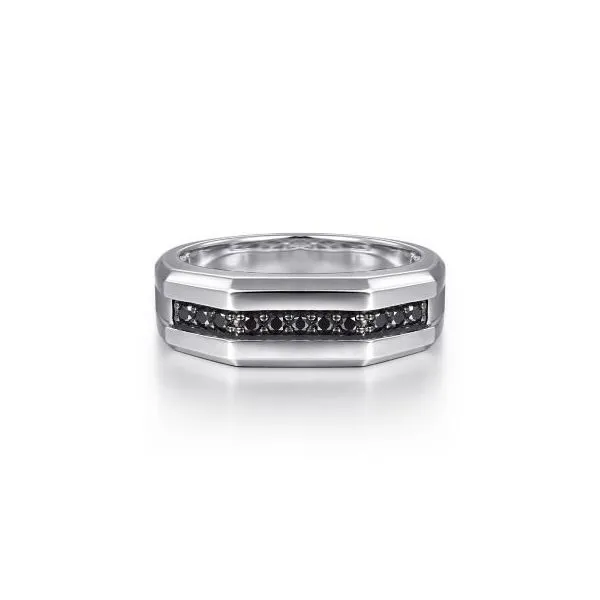 Gents Black Spinel Ring Harris Jeweler Troy, OH