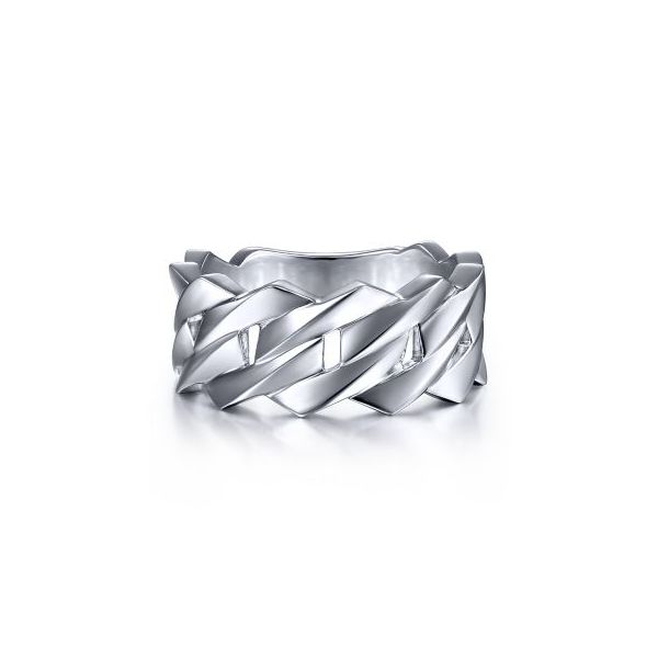 Sterling Silver Chain-Style Ring Harris Jeweler Troy, OH