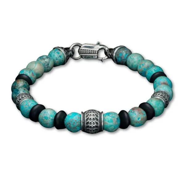 William Henry NEWPORT BLUE AGATE Harris Jeweler Troy, OH