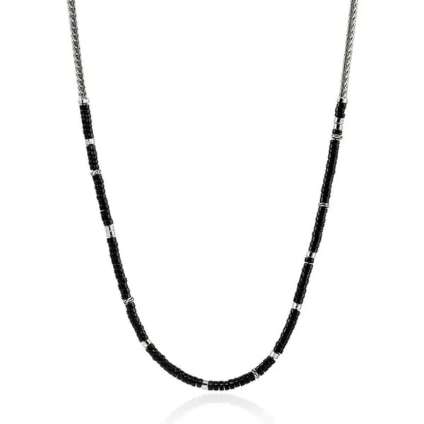 John Hardy Heishi Black Onyx Slim Chain Harris Jeweler Troy, OH