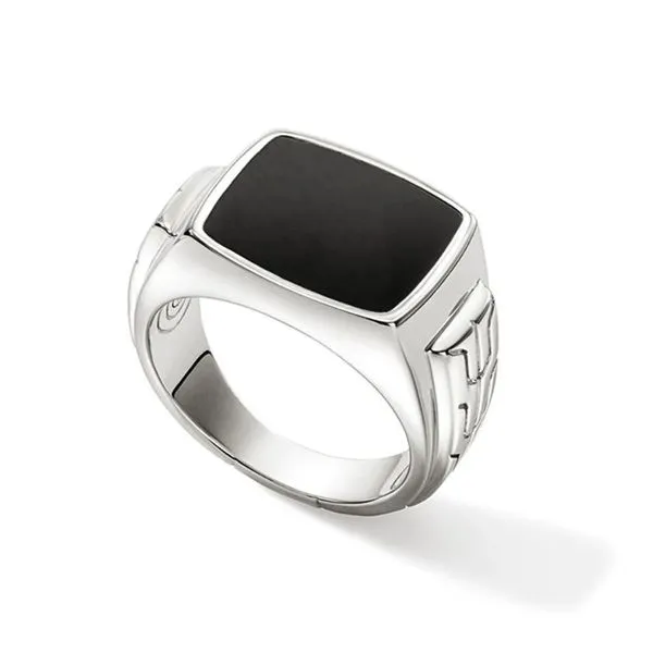 John Hardy Onyx Signet Ring Harris Jeweler Troy, OH