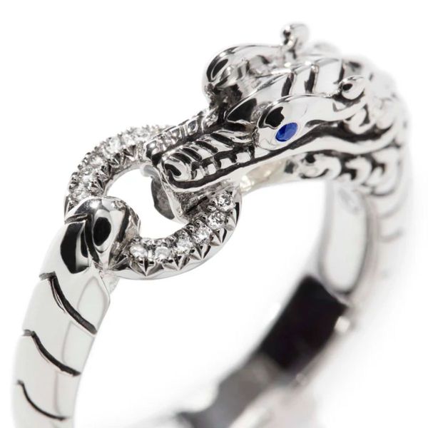 John Hardy Sterling Silver Naga Heritage Ring Image 3 Harris Jeweler Troy, OH