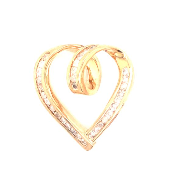 Diamond Heart Estate Slide Harris Jeweler Troy, OH