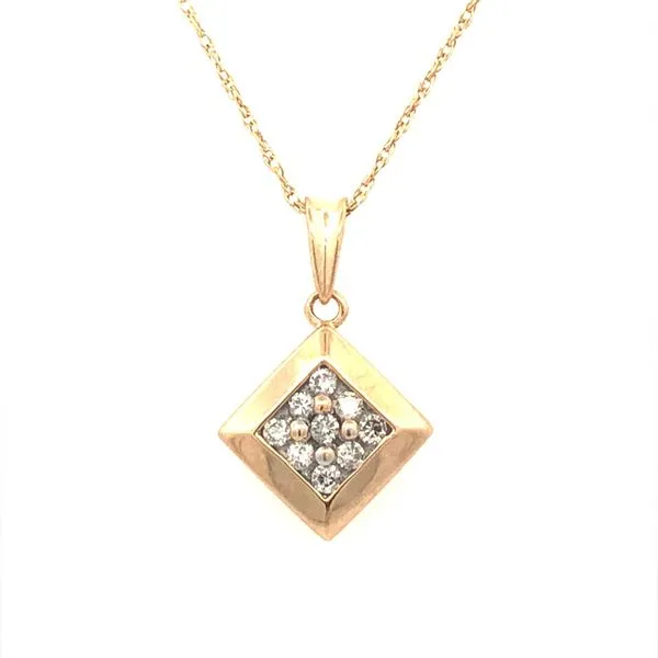 Estate Diamond Pendant Harris Jeweler Troy, OH