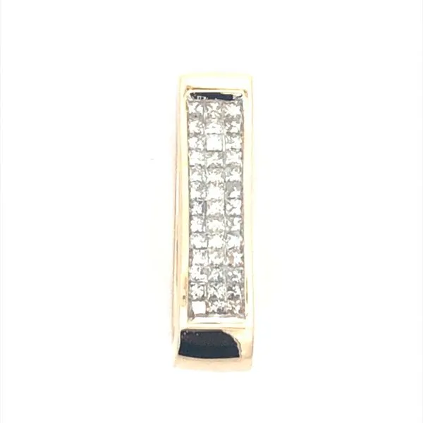 Princess Cut Invisible Set Diamond Estate Slide Harris Jeweler Troy, OH
