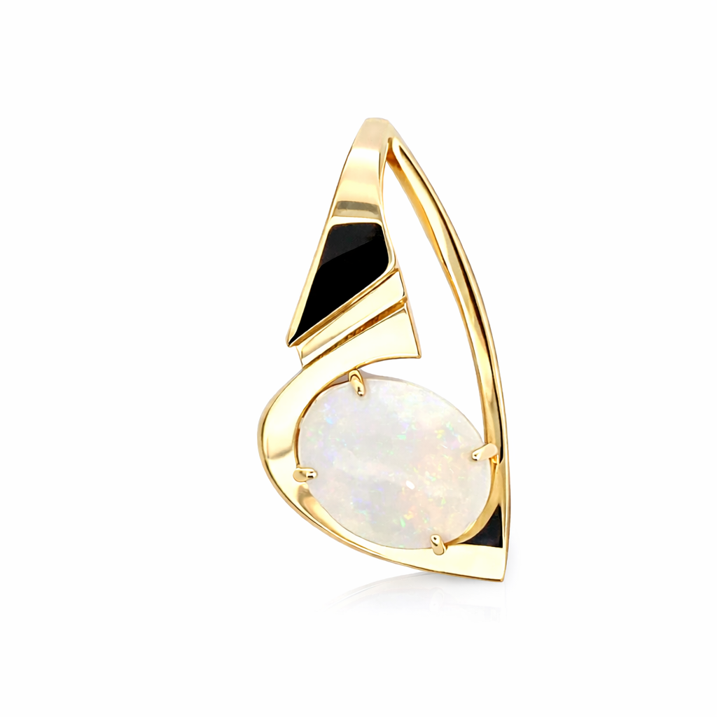 Opal Estate Slide Pendant Harris Jeweler Troy, OH