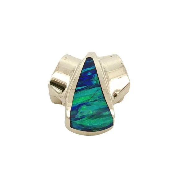 Opal Inlay Estate Pendant Harris Jeweler Troy, OH