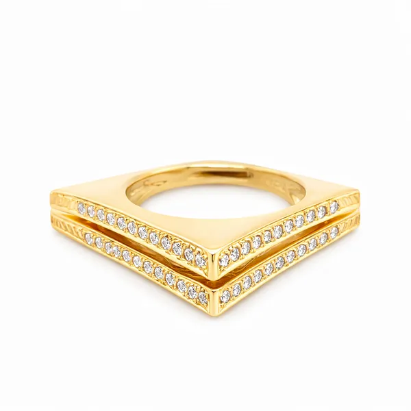 Cotnemporary Diamond Estate Ring Harris Jeweler Troy, OH