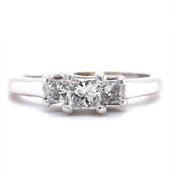 3-Stone Estate Diamond Ring Harris Jeweler Troy, OH