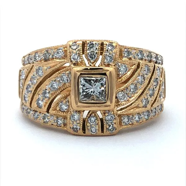Estate Diamond Band-Style Ring Harris Jeweler Troy, OH
