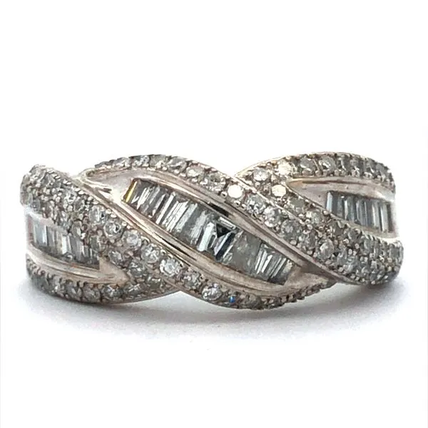 Estate Baguette Diamond Ring Harris Jeweler Troy, OH