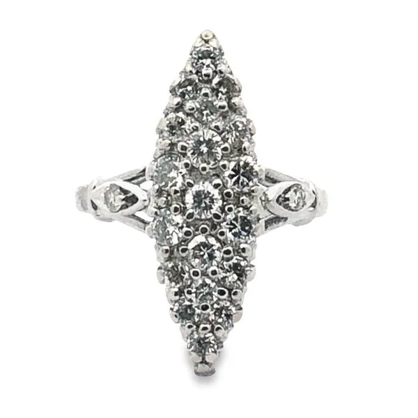 Art Deco Diamond Estate Ring Harris Jeweler Troy, OH