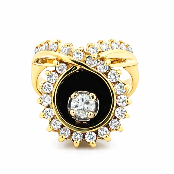 Diamond Estate Spinner Ring Harris Jeweler Troy, OH