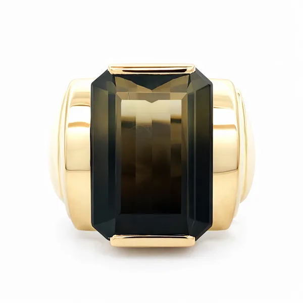 Verigated Quartz Estate Ring Harris Jeweler Troy, OH