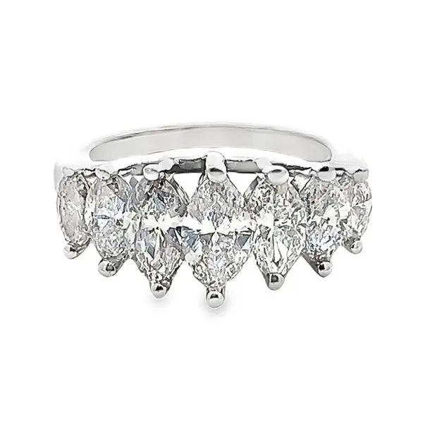 1 1/2CT Marquise Diamond Estate Ring Harris Jeweler Troy, OH