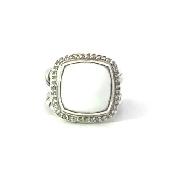 David Yurman Estate Albion White Agate Ring Harris Jeweler Troy, OH