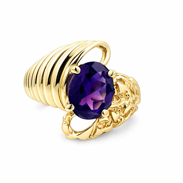 Amethyst Estate Ring Harris Jeweler Troy, OH