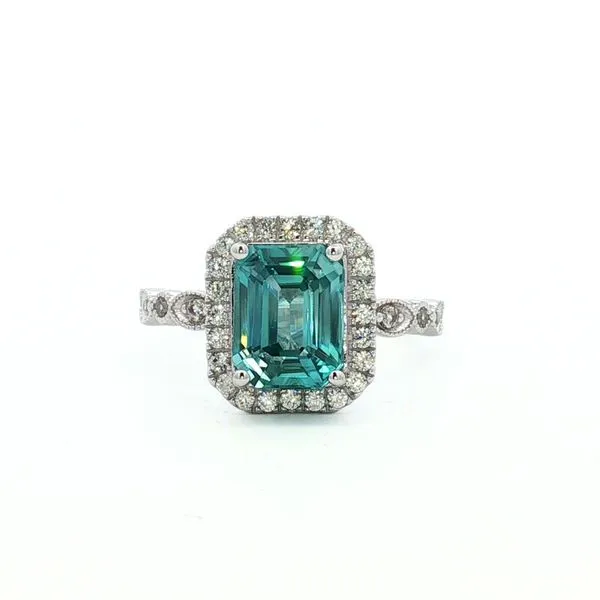Blue Topaz Estate Ring Harris Jeweler Troy, OH
