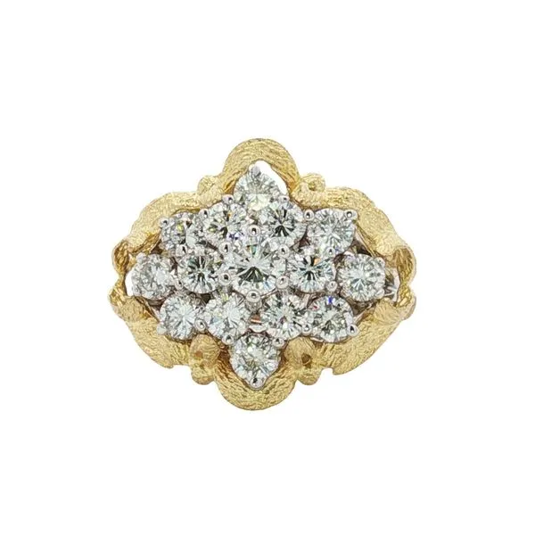 2CTW Custom Diamond Estate Ring Harris Jeweler Troy, OH