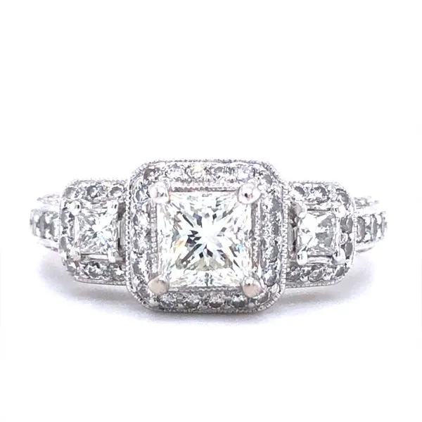 Estate Engagement Ring Harris Jeweler Troy, OH