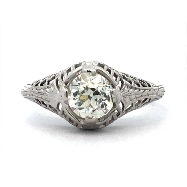 Antique Art Deco Diamond Engagement Ring - Propose Tonight! Harris Jeweler Troy, OH