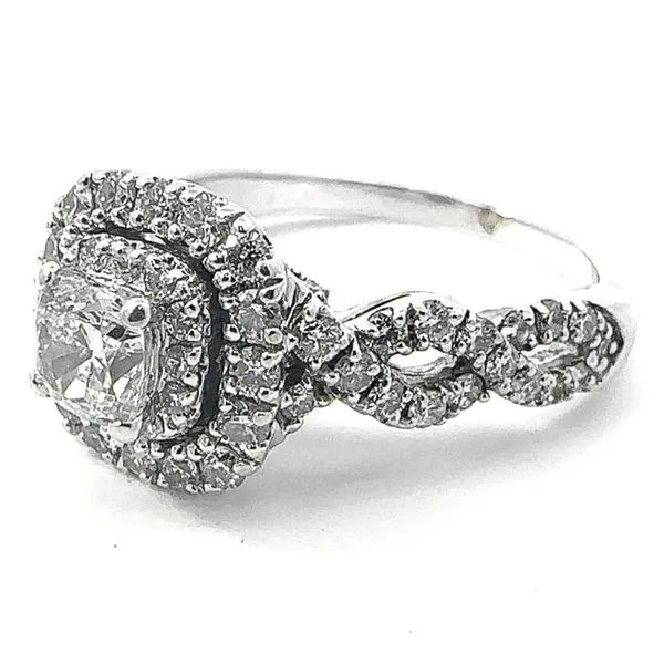 1 1/4CTW Diamond Estate Engagement Rign - Propose Tonight! Harris Jeweler Troy, OH