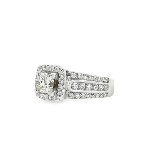 Diamond Estate Halo-Style Engagement Ring - Propose Tonight! Image 2 Harris Jeweler Troy, OH