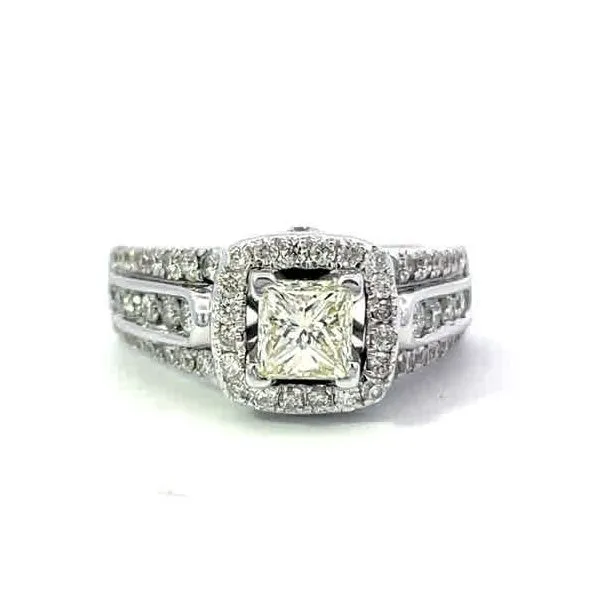 Diamond Estate Halo-Style Engagement Ring - Propose Tonight!