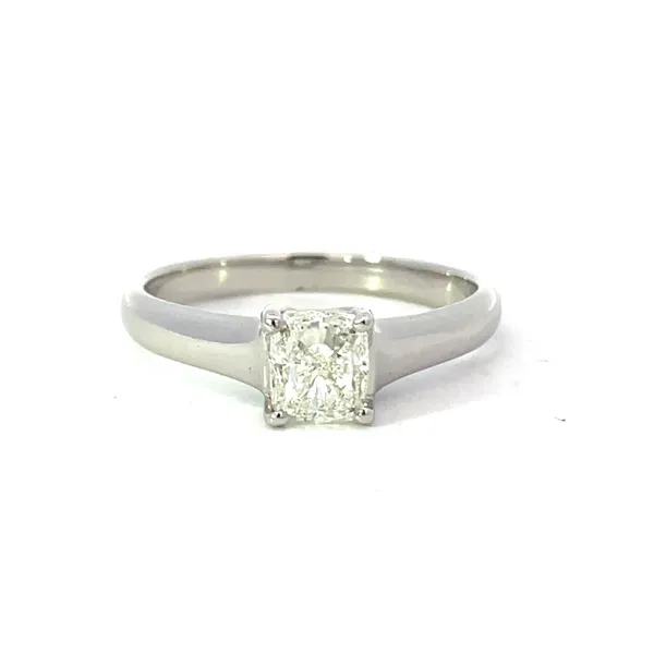 Tiffany & Co Estate Lucida Diamond Solitaire Engagement R...