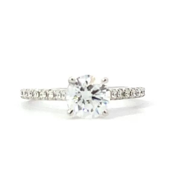 Round Brilliant Cut Diamond Estate Engagement Ring - Propose Tonight! Harris Jeweler Troy, OH