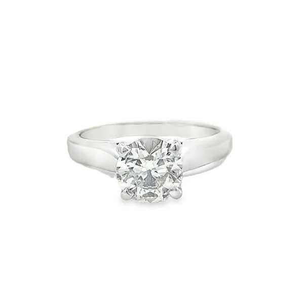 .84CT Solitaire Diamond Estate Engagement Ring - Propose Tonight! Harris Jeweler Troy, OH