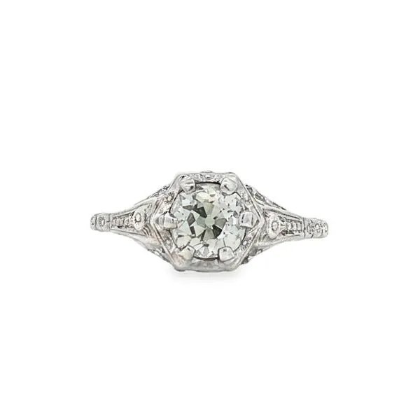 Art Deco Diamond Engagement Ring - Propose Tonight! Harris Jeweler Troy, OH