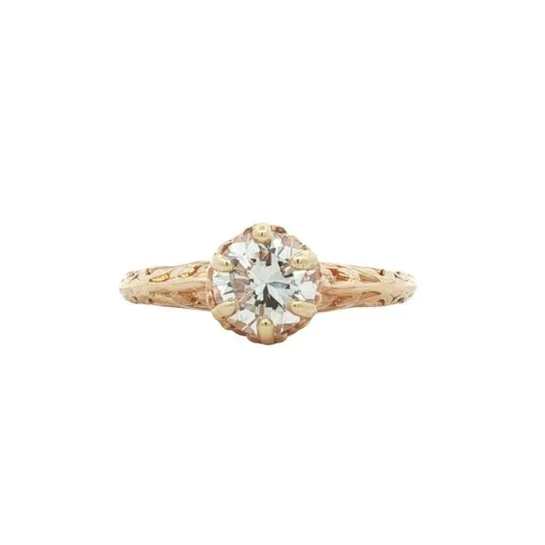 Art Deco Diamond Antique Engagement Ring - Propose Tonight! Harris Jeweler Troy, OH