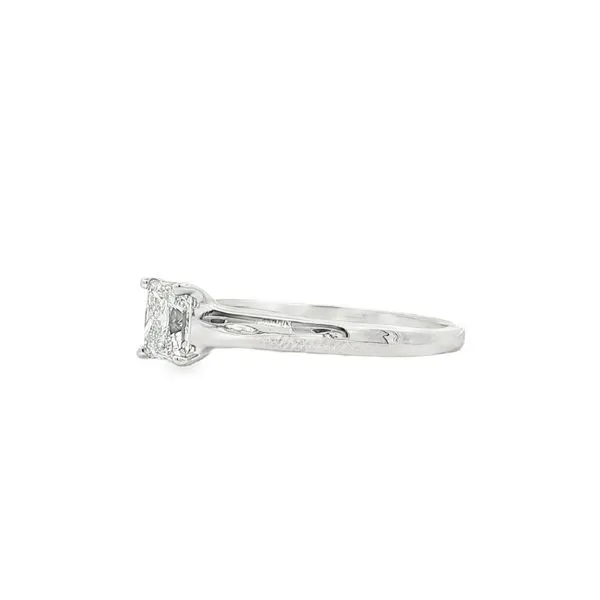 3/4CT Princess Cut Diamond Gabriel & Co. Solitaire Estate Engagement Ring - Propose Tonight! Image 2 Harris Jeweler Troy, OH
