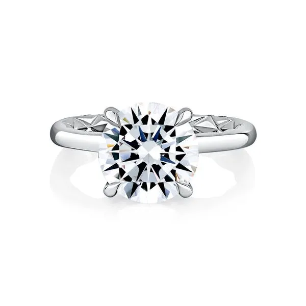 Platinum 1 3/4CT Lab-Grown Diamond Solitaire Estate Engagement Ring - Propose Tonight! Harris Jeweler Troy, OH