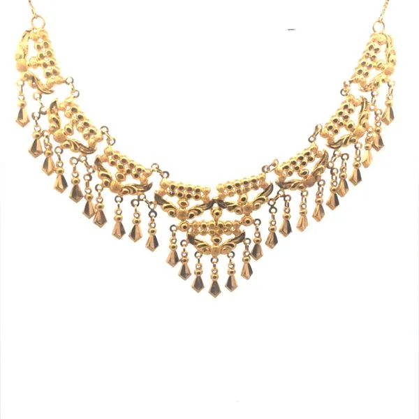 22KY Fancy Estate Necklace