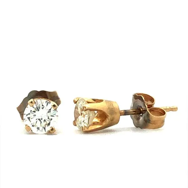 2/3ctw Estate Diamond Stud Earrings Harris Jeweler Troy, OH