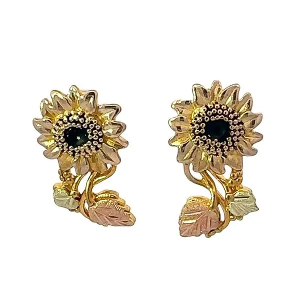 Black Hills Gold Daisy Estate Earrings