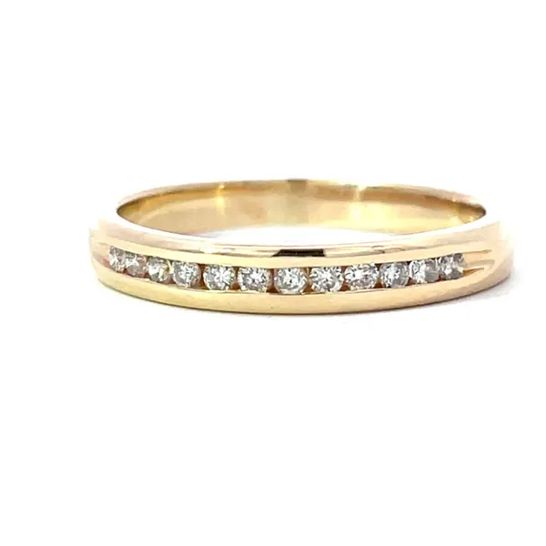 Diamond Channel Set Estate Wedding Band similar item image