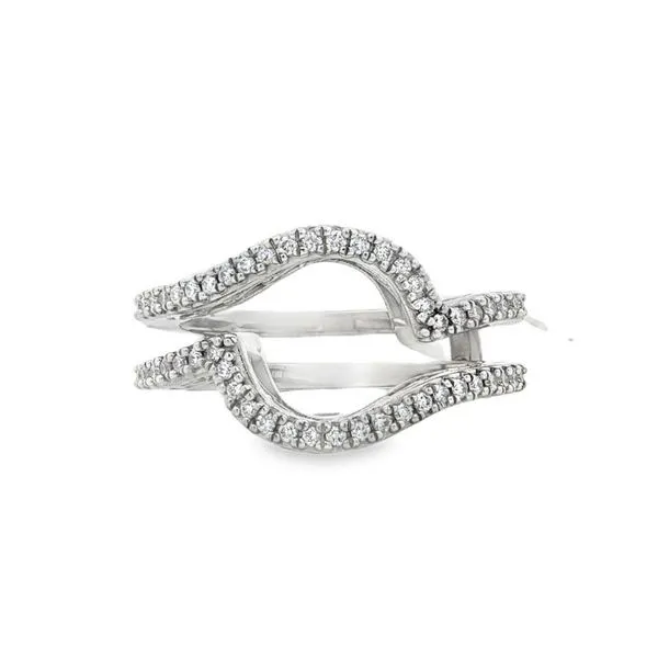 Custom Diamond Estate Wedding Band Guard Harris Jeweler Troy, OH